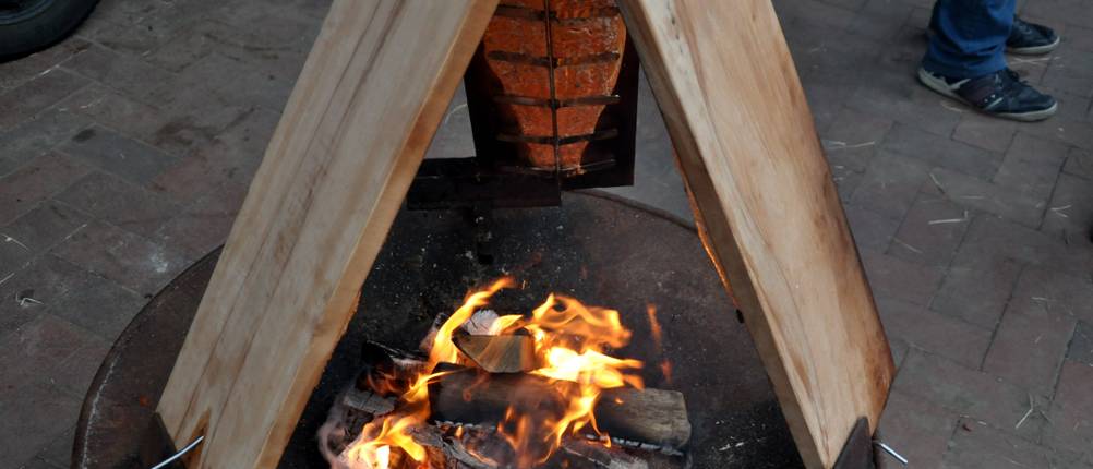 Flammlachsbrett selber machen