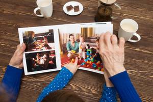 Fotobuch-Familienalbum