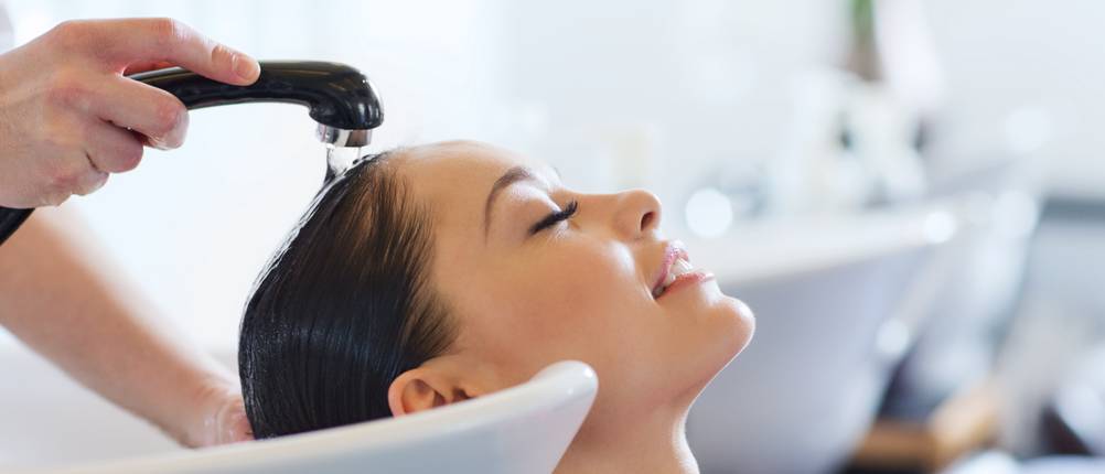 Friseur-Waschbecken-Test