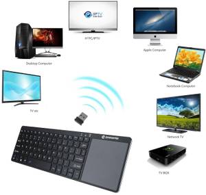 tastatur mit touchpad und ziffernblock