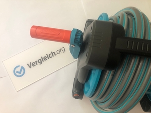 Getestete Schlauchtrommel in der Nahaufnahme.