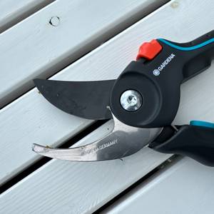 Die Spitze der Gardena PremiumCut Pro nach der Benutzung