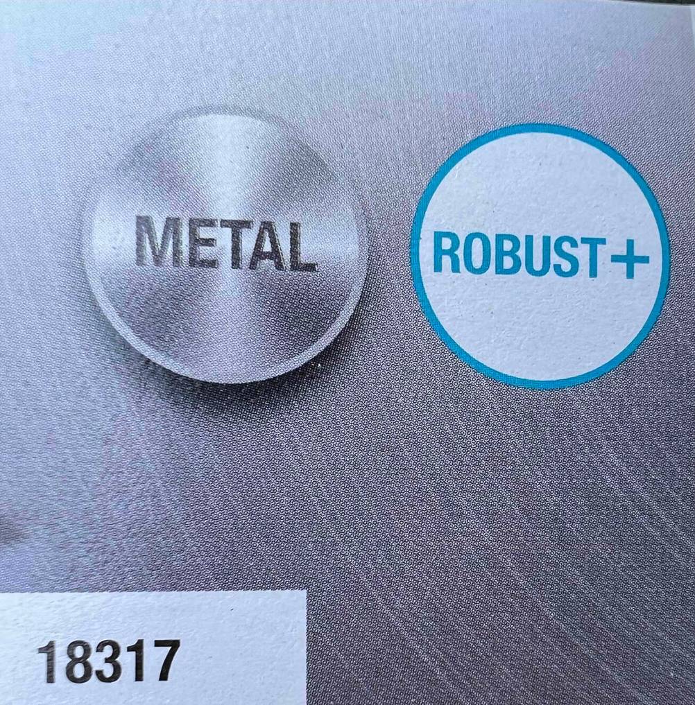 Nahaufnahme der Infografiken auf einer Verpackung der getesteten Gartenbrause.