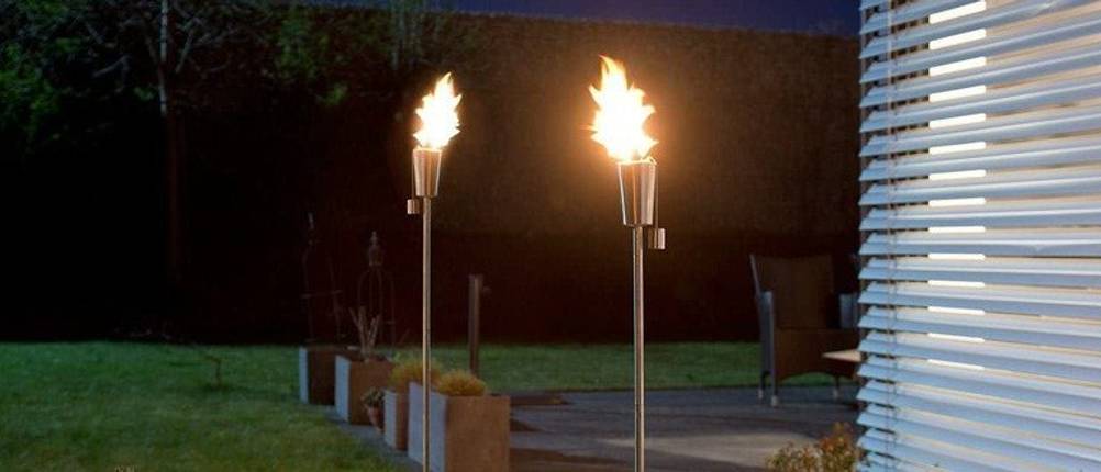 Gartenfackel Test