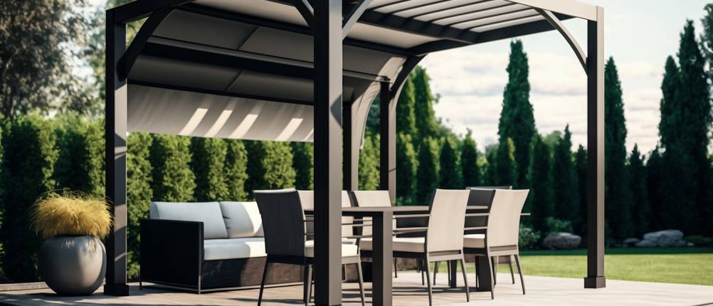 Gartenpavillon-test