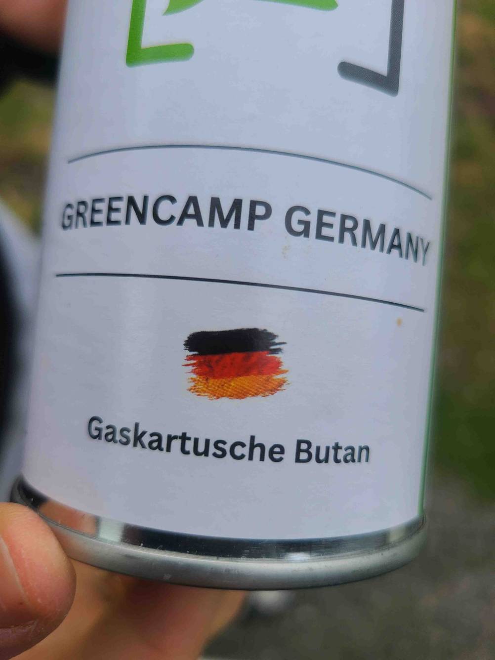 Getestet: Nahaufnahme der Verpackung mit Informationen.