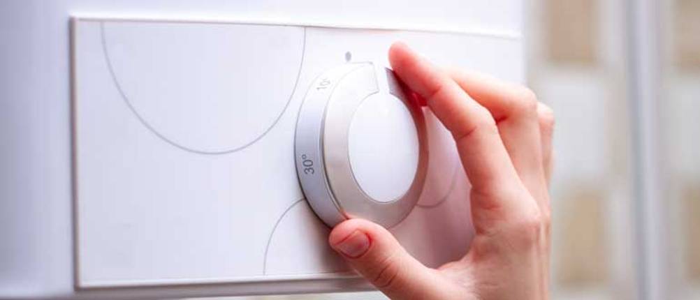 Gastherme temperatur kontrolle