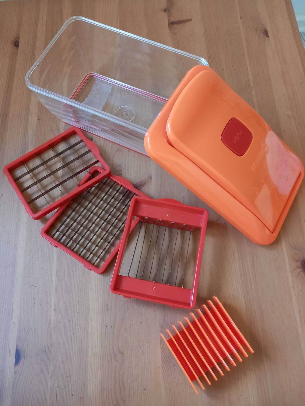 Nicer Dicer Chef mit Zubehör