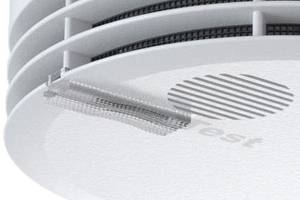 Genius Plus X Rauchmelder mit Test-Button