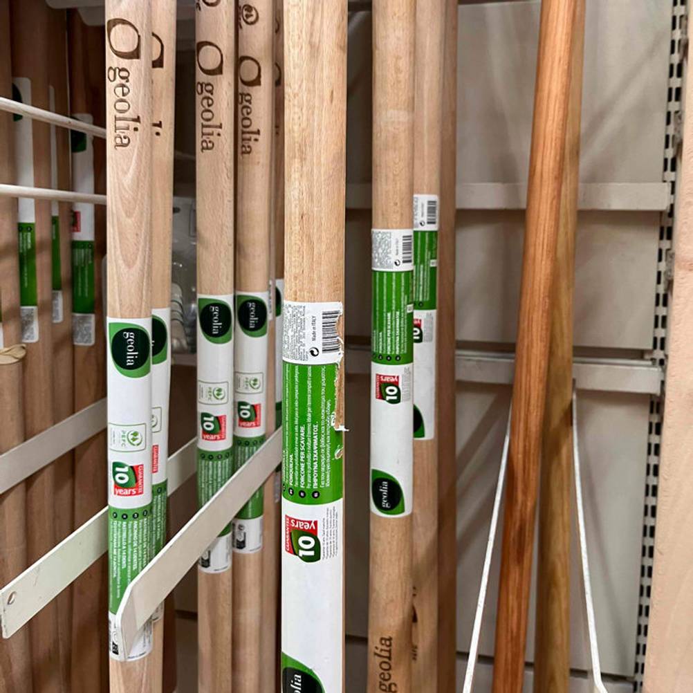 Die getesteten Grabegabeln haben einen Stiel aus Holz.