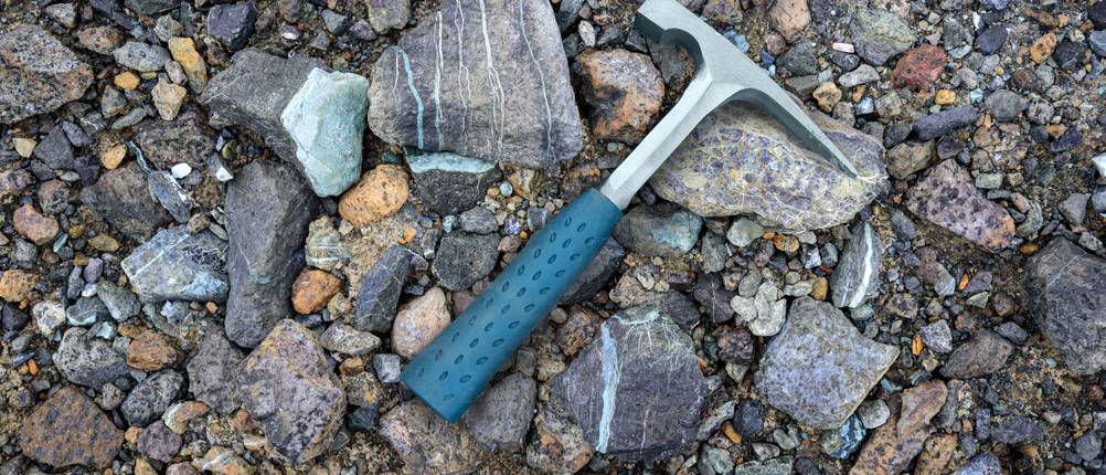 Geologenhammer-Test
