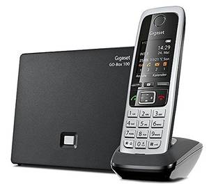 Das Gigaset C430A GO Hybrid-Dect-Schnurlostelefon ist definitiv ein echter Blickfang.