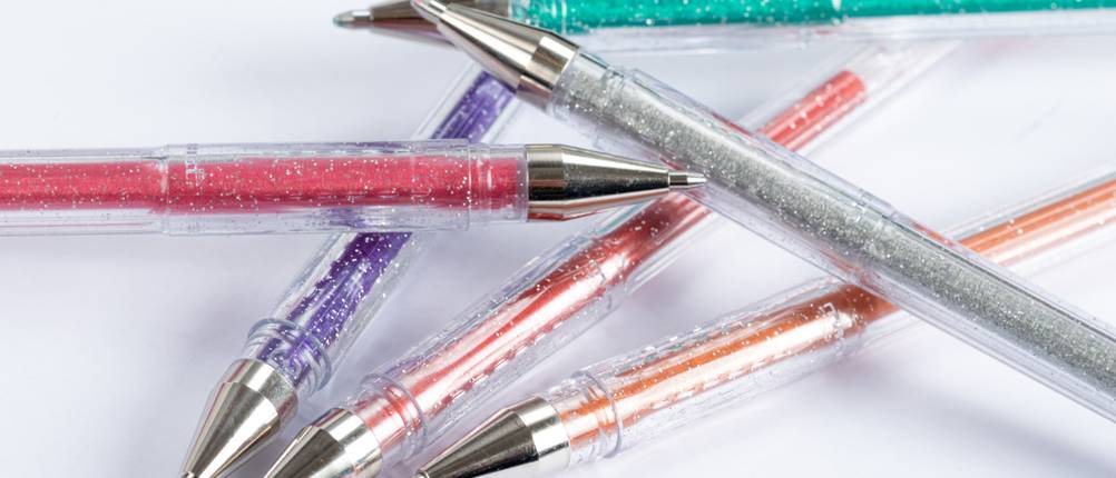 Glitzerstifte Test