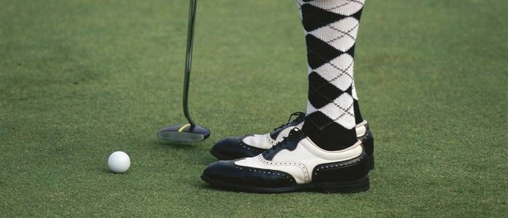 Golfschuh Test