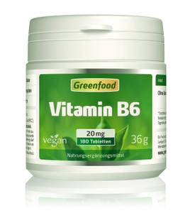 Vitamin B6 von der Marke Greenfood