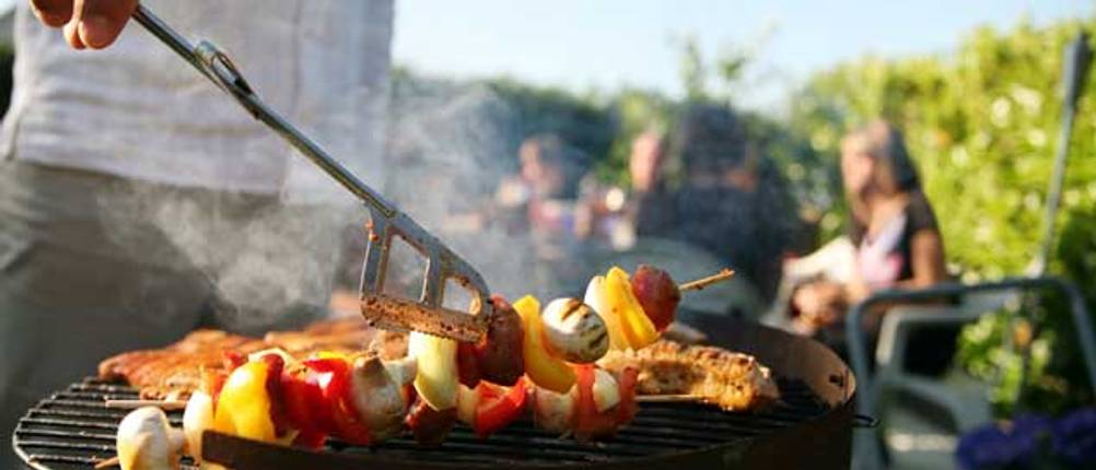 grillfeier mehrere personen