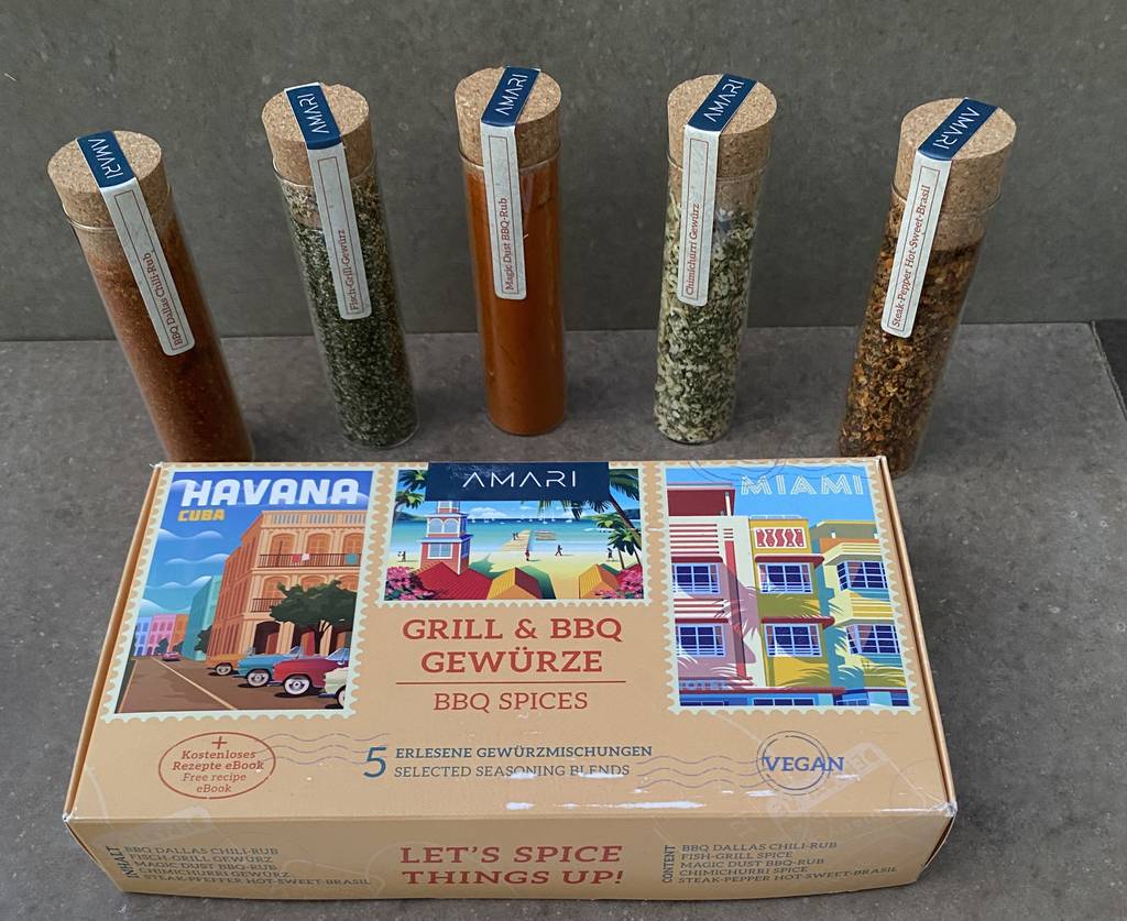 Amari Grill & BBQ Gewürzset