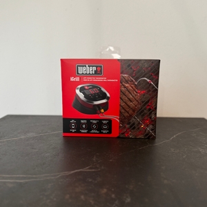 Verpackung des getesteten Grillthermometers von Weber.