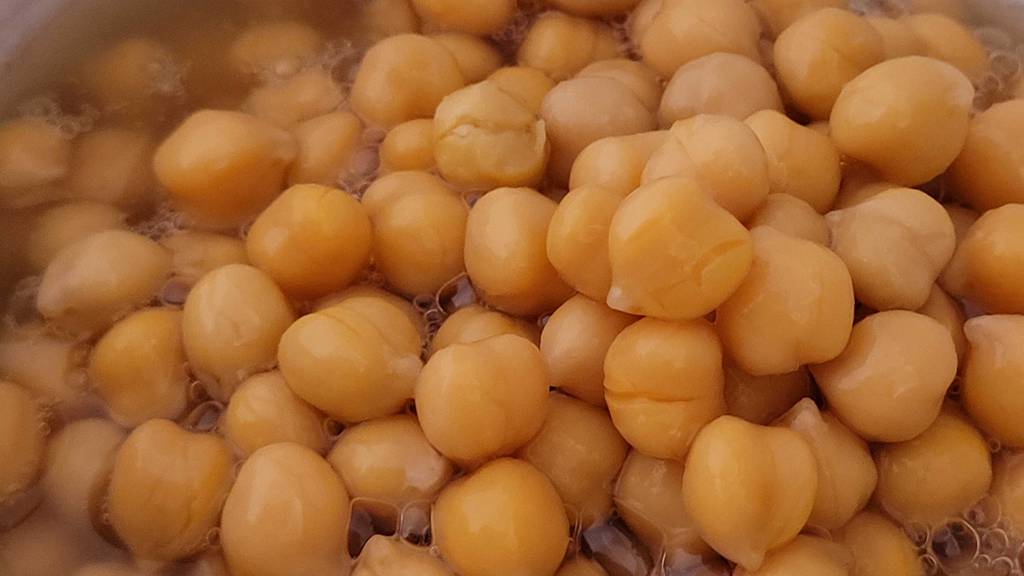 Test: Kichererbsen aus der Dose im Detail.