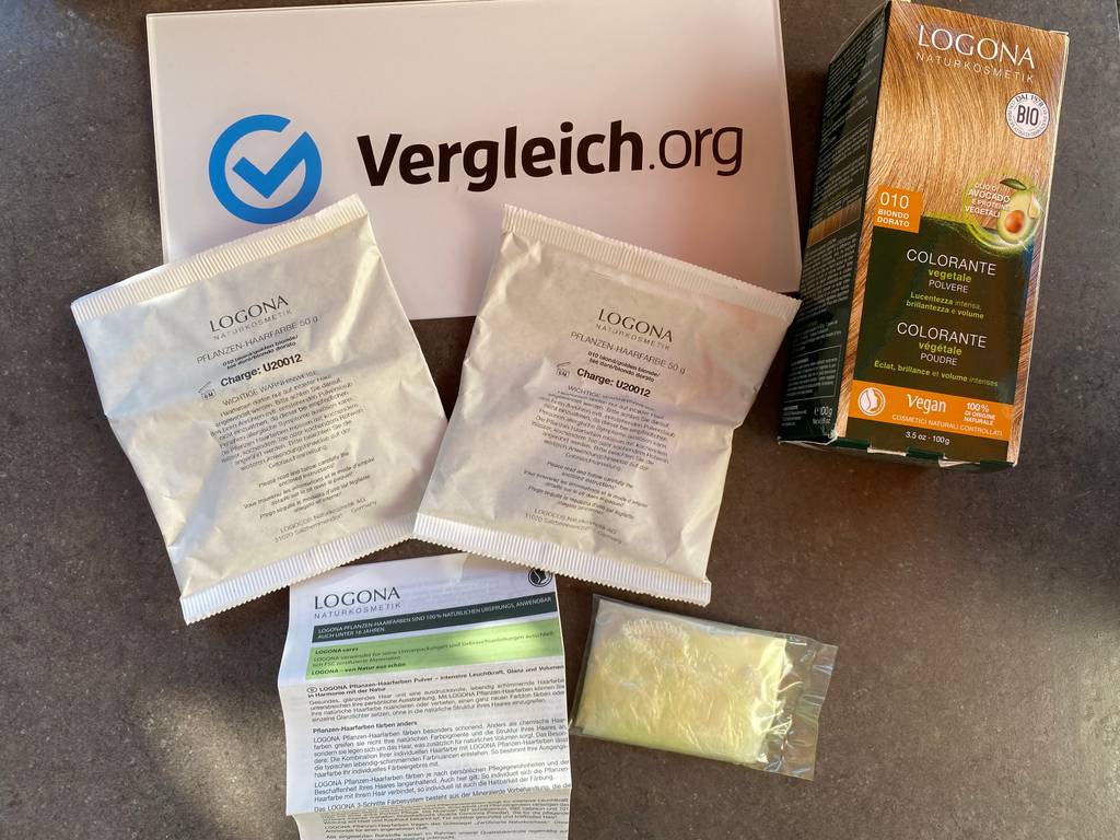 LOGONA Naturkosmetik Pflanzen-Haarfärbemittel