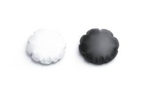 kissen fuer haengehoehle in schwarz und weiss
