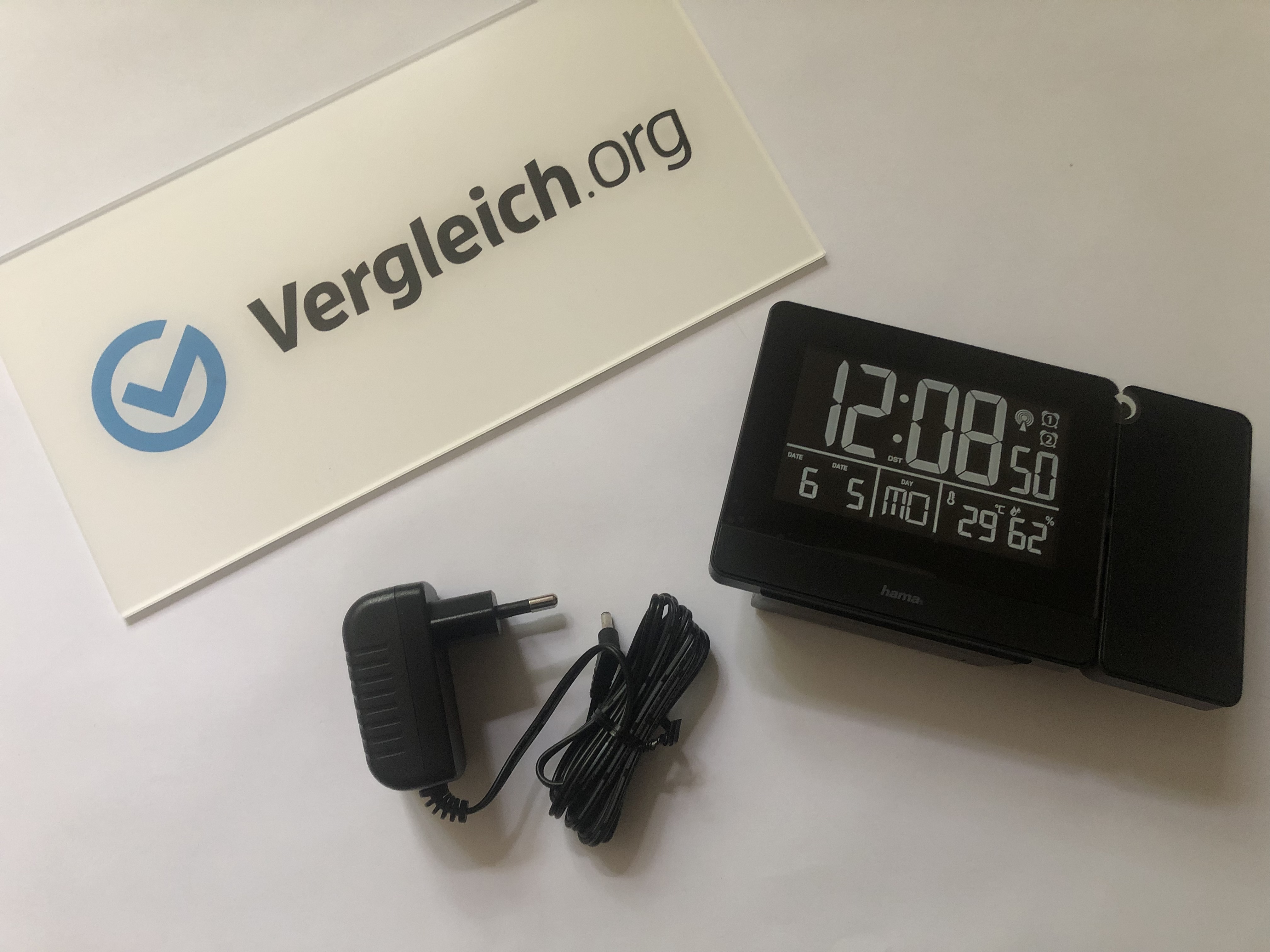 Produktbild von SVCEQZE Deckenprojektor Uhr Für Schlafzimmer - Projektionswecker Decke - Automatische Helligkeitsanpassung Für Schlafzimmer Jugendliche Küche Reisen Kinderzimmer