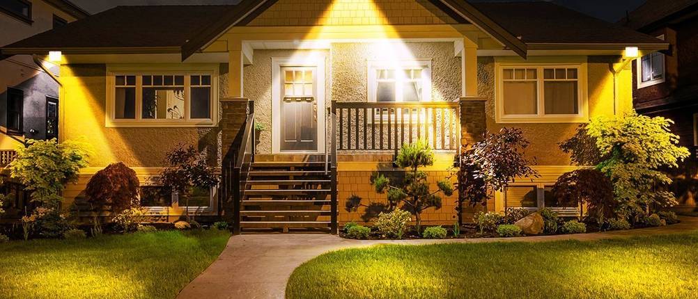 Mit viel Licht machen Sie Ihr Haus sicherer.