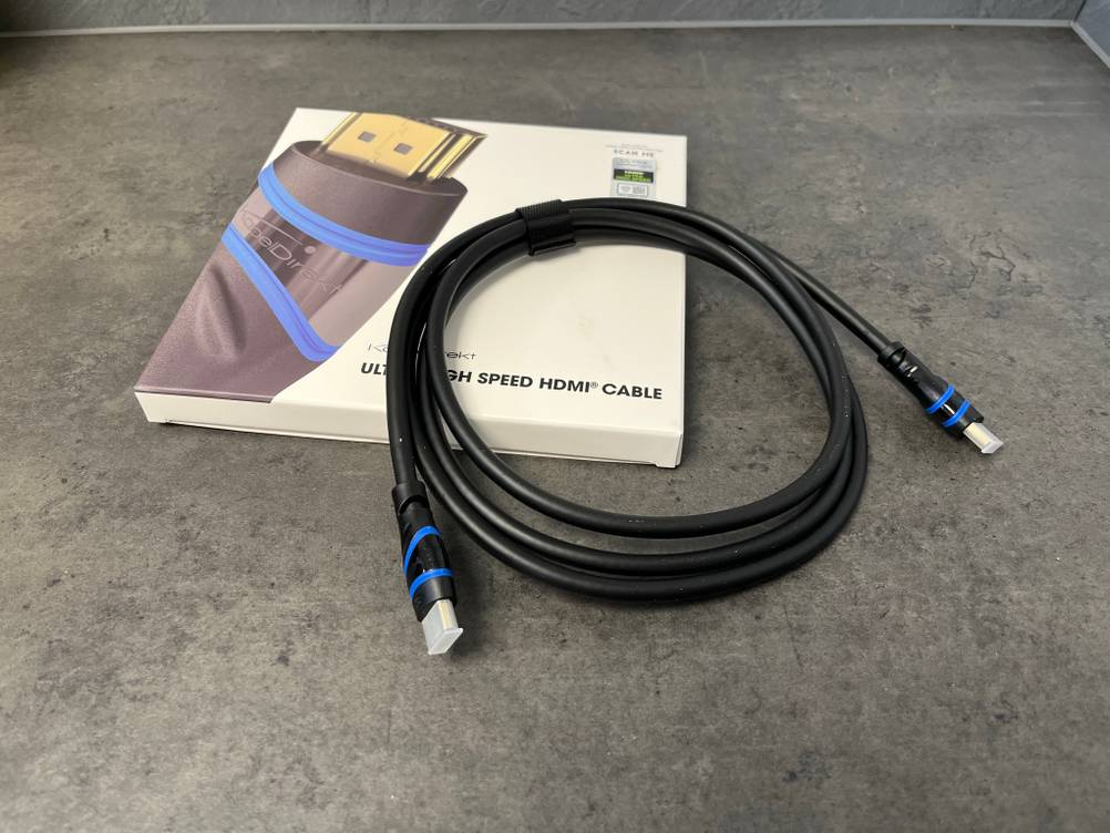 Das getestete HDMI-Kabel 1271 von KabelDirekt ermöglicht die Verlängerung bestehender HDMI-Kabel.