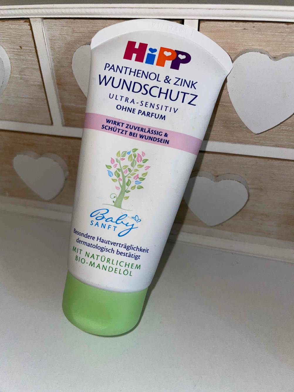 Wundschutzcreme von Hipp.