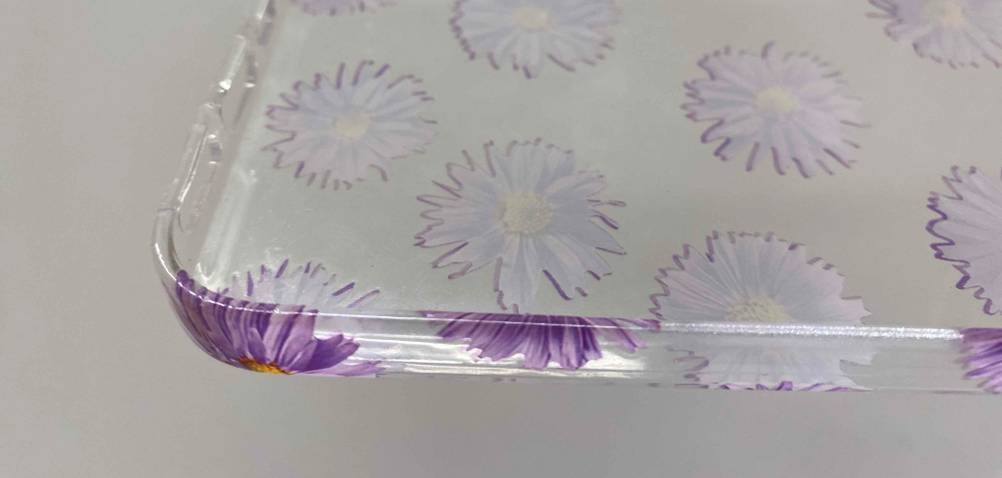 Durchsichtige Acrylglas Handyhülle Innenseite