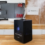 Getesteter Luftbefeuchter gibt Dampf ab