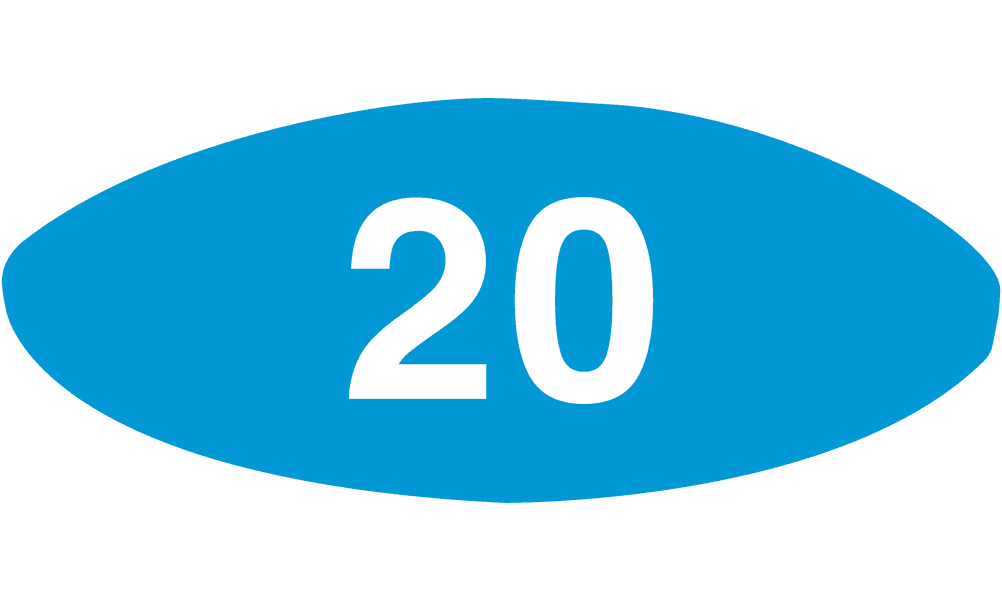 Flachdübel Größe 20