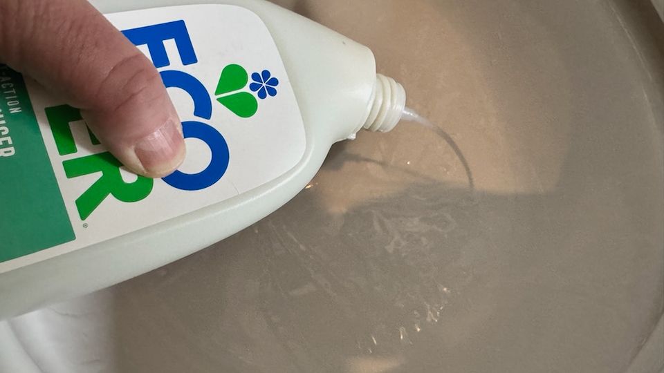 Home Ecover 100446165 wird in die Toilette aufgetragen