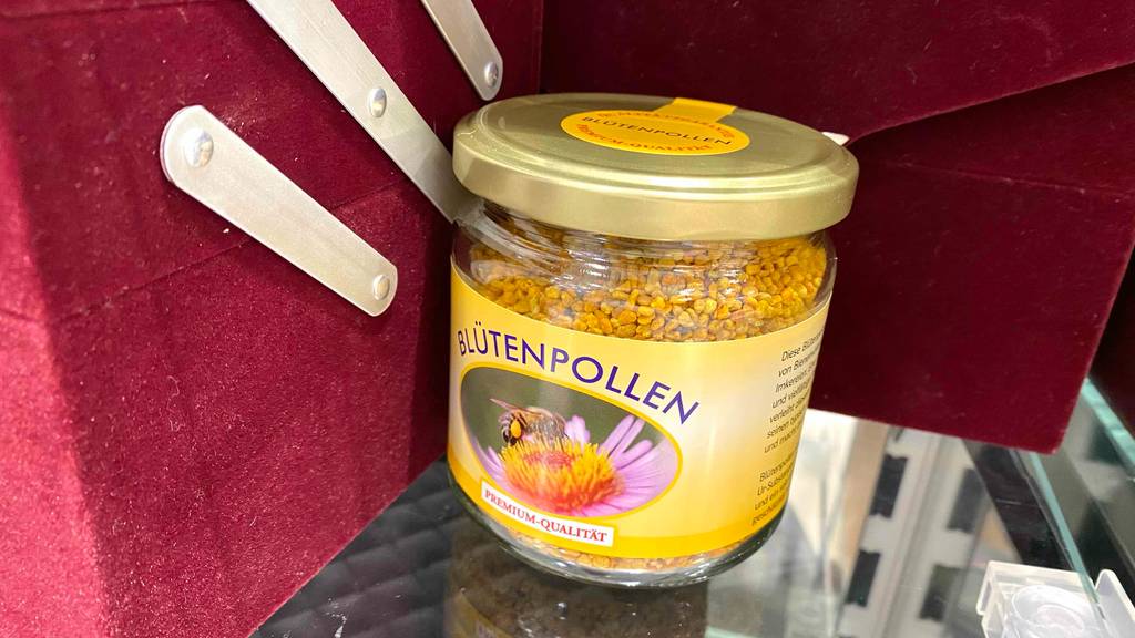 Blütenpollen getestet: Detailansicht des Produkts.