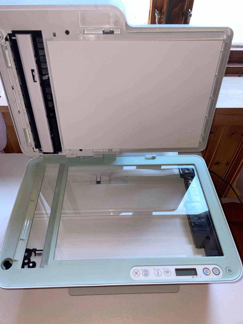 Ansicht Scanner von Oben.