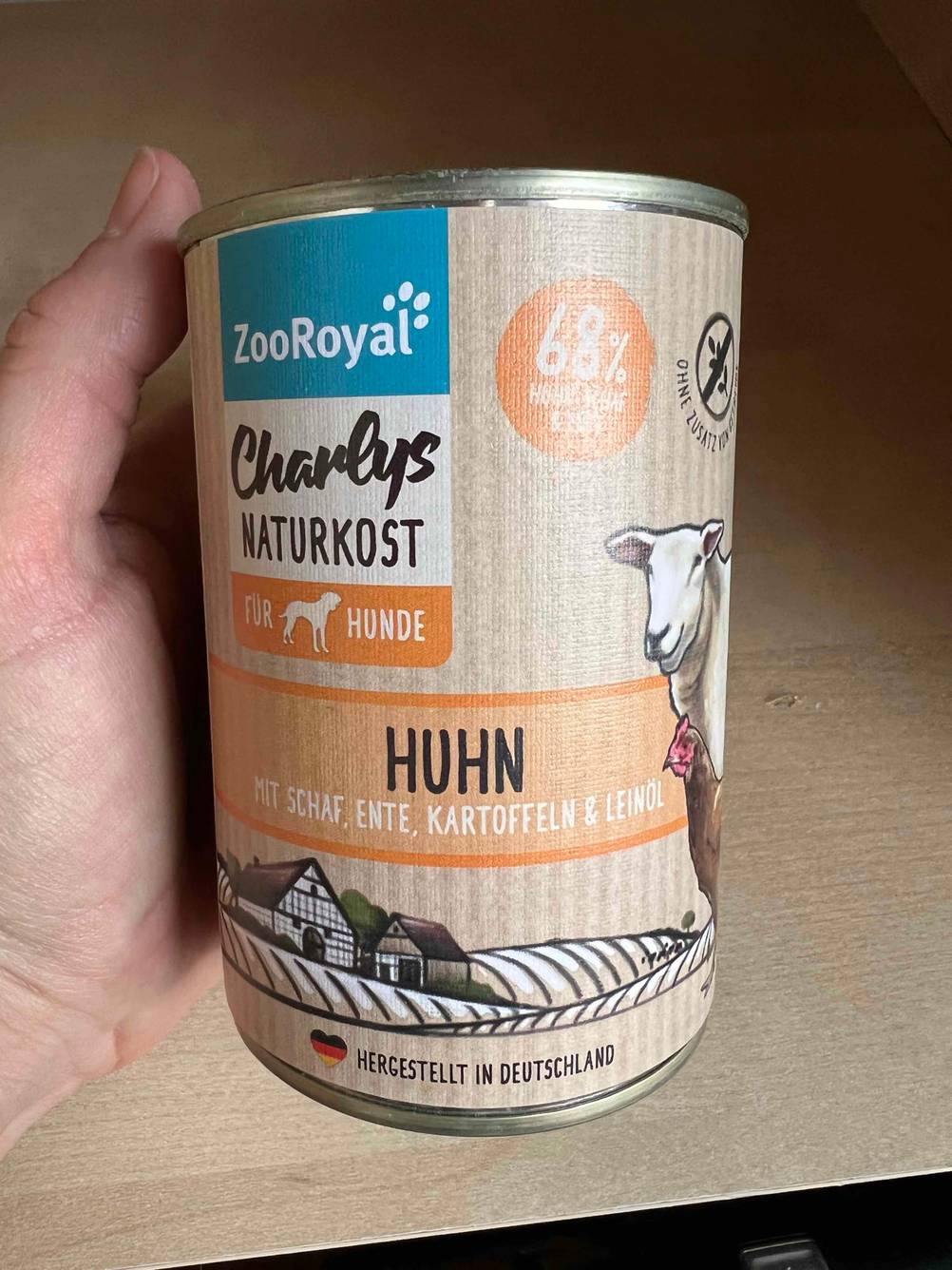 Zooroyal Hundefutter Huhn mit Schaf Ente Kartoffel und Leinöl