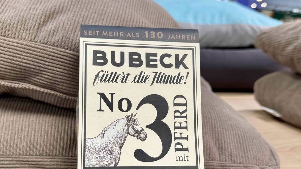 Hundekeks getestet: Nahaufnahme des Labels.