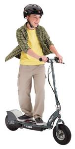 Der Scooter fährt maximal 35 kmh.
