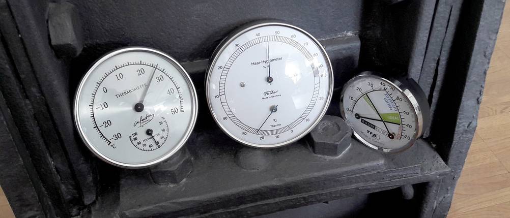 Hygrometer analog von infactory, Fischer, TFA Dostmann