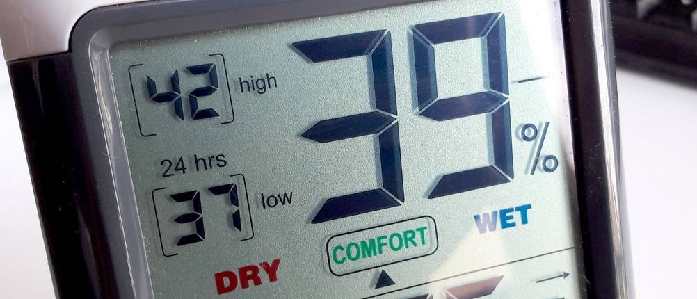 digitales Hygro-Thermometer mit Datenspeicher