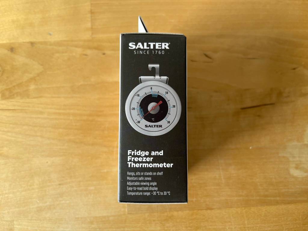 Salter-517-Verpackung von außen.