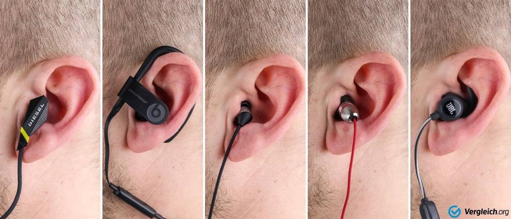 Tragekomfort In-Ear-Kopfhörer