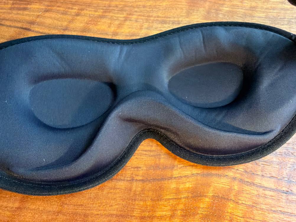 Die Innenseite der Innelo-Schlafmaske.