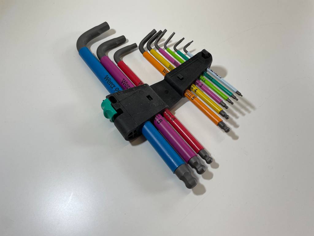 Ein getesteter Innensechskantschlüssel mit einer großen Schlüsselvielfalt. 