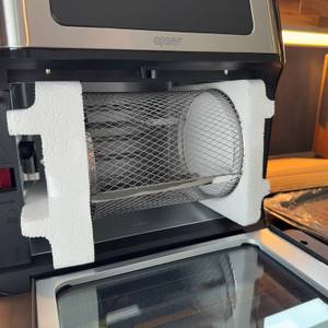 Blick ins Innere der Innsky IS-AF002 mit Styropor