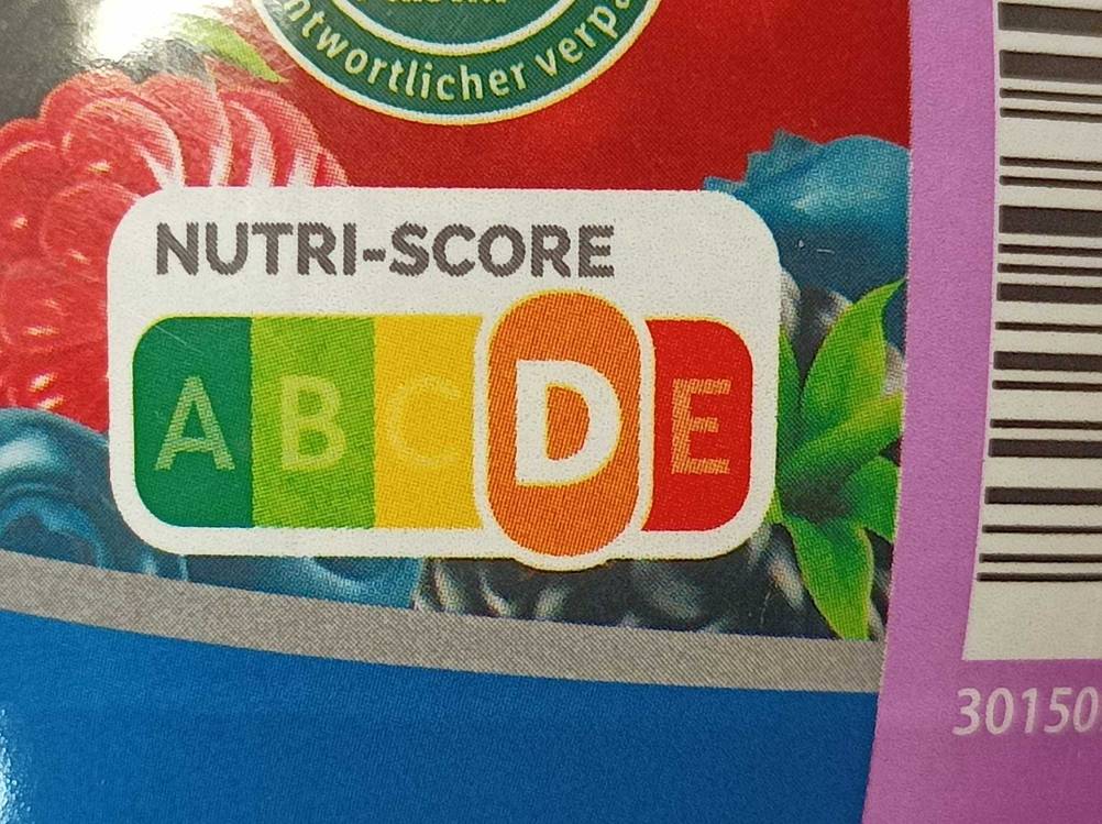 Instant-Tee im Test: Nahaufnahme des Nutri-Scores.