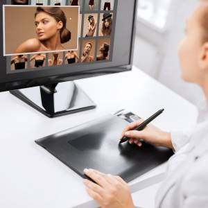 fotografin nutzt ips panel