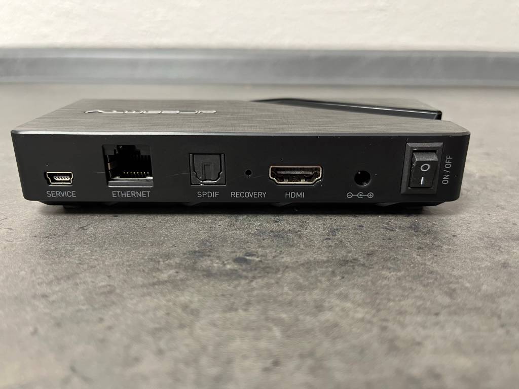 IPTV-Box in Detailansicht.