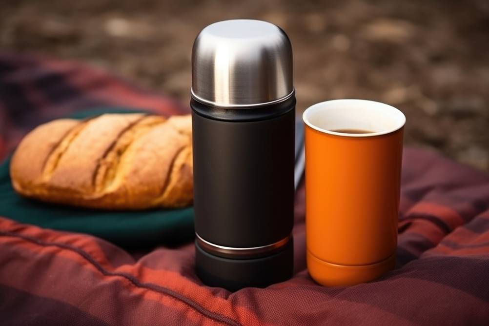 Lurch-Isolierflasche getestet: Flasche im Outdoor-Einsatz.