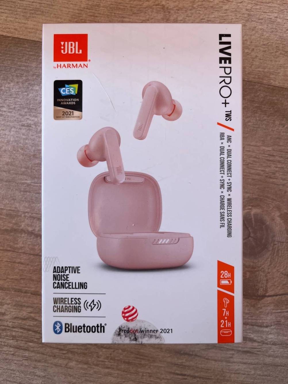 Eine Bluetooth Kopfhörer Verpackung 